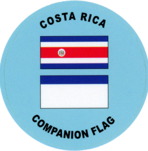 Costa Rica CF sticker