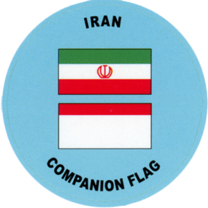 Iran CF sticker