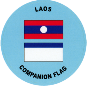 Laos CF sticker
