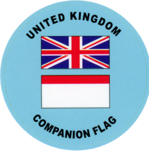 United Kingdom CF sticker