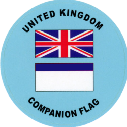 United Kingdom CF2 sticker